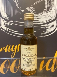 Macallan 18 Years Old 1974 酒辦 威士忌 50ml