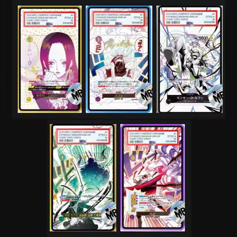Opcg Collection Card Acrylic Psa Card Display Case for One Piece Boa Luffy Divine Departure Artwork 