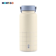 【MY SELLER】[Limited] Montigo Pretty Porcelain Ace Bottle Mega (950ml/32oz) - Durable Stainless Steel