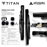 Titan Carbon Cue Case Tas Billiard - 2X3