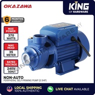 Okazawa 370W Peripheral Water Pump | 0.5HP | Self-Priming Electric Booster Pump | Pam Air Rumah & Fe