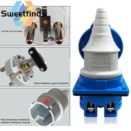 【SWTF】Copper core industrial generator waterproof socket European socket  220V 16A
