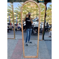 OVAL WOODEN STANDING MIRROR WOODEN MIRROR STANDING MIRROR FULLBODY MIRROR WEDDING MIRROR CUSTOM MIRR