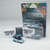 MINI GT 1: 64 Abath Abarth 595 LBWK Absa IZTK Alloy Car Model 1051 #