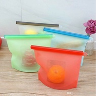 [Christmas Gift] Reusable Food Storage Ziplock Recyclable Silicone Bag (1500ml Large)
