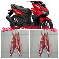 striping stiker motor honda vario 160 2023 Merah