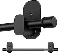 Curtain Rods No Drilling 32 to 86 Inch, HOTOZON 5/8 Inches No Drill Curtain Rods for Windows 55 to 8