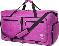 80L Travel Duffle Bag - Foldable Weekender Bag For Women & Men - Lightweight tier-resistant waterpro