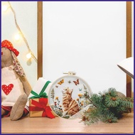 Christmas Embroidery Kits for Adults Christmas Decoration Craft DIY Embroidery Ornament Set for Adul