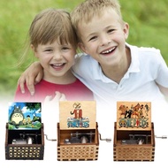 Anime Gift Music Box Color Printed Retro Mini Ornament Music Box Q8f2