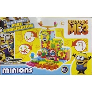 🇲🇾💥81pcs Minions  Building Blocks Construction Educational Toys for Children Creativity Learning Fun