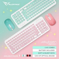 Alcatroz Jellybean A2000 Wireless Keyboard and Mouse