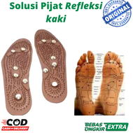 Alas Sepatu Magnetik Refleksi Akupunktur MAGNETIK Alas Kaki Refleksi Kebas Pada Kaki Kesemutan Keram