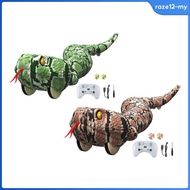[RazecaMY] Remote Control Snake Toy Fake Snake Toy Electronic Crawler Reptile Model for Party