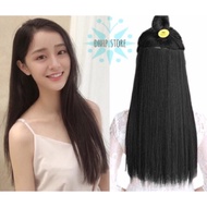 TÓC GIẢ KẸP THẲNG 5 PHÍM DÀI 60CM