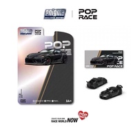 Enigma x Pop Race 1/64 Toyota GR Supra A90 Darwin Pro - Midnight Black