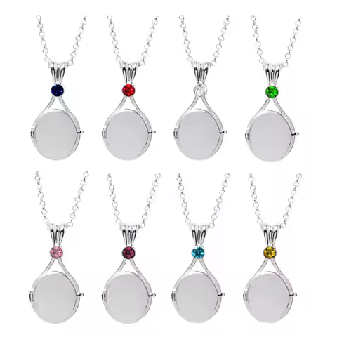 2026 Fashion H2O Mermaid Openable and Closable Pendant Necklace Creative H2O Shell Women's Jewelry G