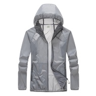 Decathlon เสื้อผ้ากันแดดพิเศษสำหรับผู้ชายเสื้อผ้าสกินกันแดด + ป้องกันรังสี UV แบบมืออาชีพสำหรับใส่เล