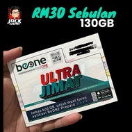 BeOne Prepaid KEKAL AKTIF SETAHUN TANPA PERLU TOPUP, INTERNET RM25/SEBULAN UNTUK 110GB