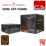 Gaming Freak KORE Full Modular 500W Power Supply (80 Plus Bronze)