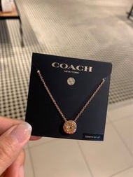 Coach 單鑽項鍊（兩色）-美國代購