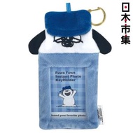 史諾比 - 日版Snoopy 史努比家族 Olaf 即影即有相片套 藍色 八達通套 旅行證件 柔軟觸感 掛飾 (334)【市集世界 - 日本市集】