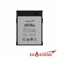 【Exascend】Nitro CFexpress Type B 高速記憶卡 512GB/1TB 公司貨