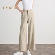 Eyouth 10144 high waist pants long pants for women