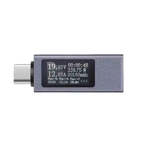 KOWSI USB Phone Charging Detector USB Tester Voltage Current Tester USB Checker USB C Meter Voltmete