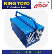King Toyo KT-XTB123 3 Layer Toolbox       -------- ----------- ------------- STANLEY SATA TOPTUL M10