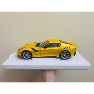 BBR 1/18 Alloy Car Model Ferrari F12 TDF First Edition Yellow Brand New Appearance
