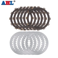 Motorcycle Clutch Friction Plates & Steel Plate Kit For YAMAHA XV535 XV500 XV400 Virago XVS400 Drag 