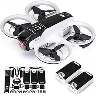 Wrapgrade for DJI NEO Accent Color Sticker (Black Bumpy Camo)