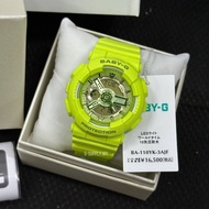 BABY-G  BA-110YK-3AJF BA-110YK-3A BA-110YK-3 BA110YK-3 BA-110 BA110 Analog Digital JAPAN SET ORIGINA
