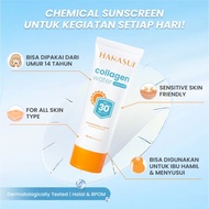Hanasui Sunscreen - Collagen Water Sunscreen Hanasui Spf 50 & Spf 30
