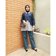 NEW HARUM Top - Work Clothes by Hijab Mamah icis muslimah blouse muslimah top plus size blouse musli