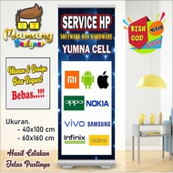 HP Print Standing Service Banners Good Materialhps
