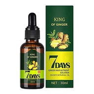 Hair Regrow 7 Day, Ginger Germinal Essential Oil Hair Growth Hair Loss Treatment Hair Care Hair Grow