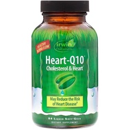 Irwin Naturals, Heart-Q10, Cholesterol &amp; Heart, 84 Liquid Soft-Gels