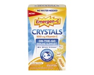 เครื่องดื่มผสมวิตามินซี Emergen-C Crystals 500mg Vitamin C จำนวน 28 ซอง วิตามินซีชนิดผง รสส้ม