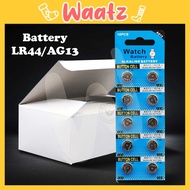 (BAT4) Button Cell Battery LR44 1.5V Coin AG13 Equivalences 76A G13 G13A D76A PX76A A76 GPA76 1166A 