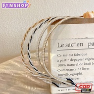 Fynshop Korean Headbands Women's Hair Accessories Pearl Headbands AC73