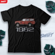 Kaos 1982 Toyota Land Cruiser Cooper Tuq Offroad TSHIRT BAJU DISTRO