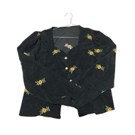 Black blazer long blazer women's blazer black vest