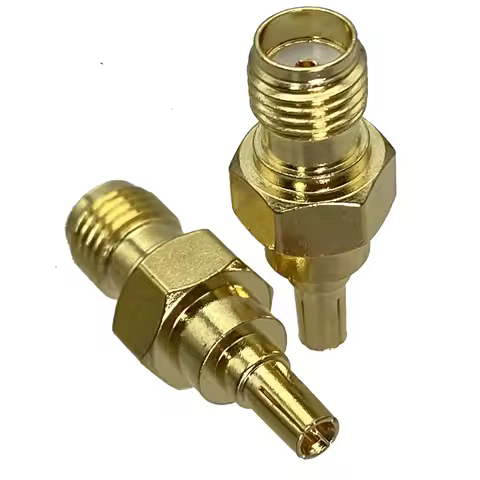 SMA Female to CRC9 Male RF Coaxial Connector for 4G LTE Router, WiFi Card, Cellular Modem, Mini PCIe