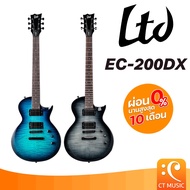 LTD EC-200DX กีตาร์ไฟฟ้า กีตาร์ กีต้าร์ ec200dx Charcoal Burst One