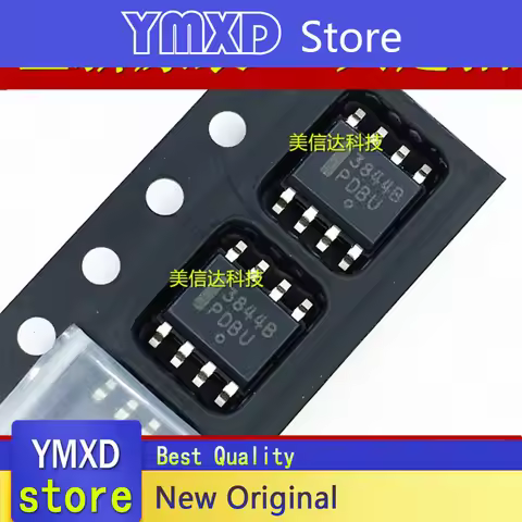 10pcs/lot New Original UC3844B 3844 3844B 3844A switching power supply chip SOP-8