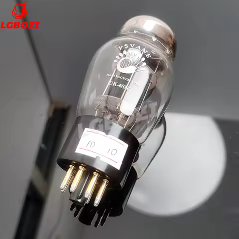 PSVANE UK-6SN7 Vacuum Tube Replacement 6N8P 6SN7GT 6SN7 CV181 Tube Upgrade 6H8 UK Black Seat Gold Fo