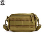 Mini Molle Pouch 5.5 inches Phone Tactical Dump fishing camping Crossbody Molle System Portable Shoulder Sling