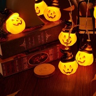 Halloween Decoration Led Light String Wizard Pumpkin Shape Ghost Festival Dress Lantern Festival Pro